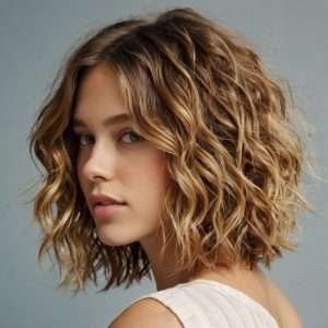 Beach Wave Perms Hairstyle