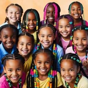 Beaded Cornrows - 4c Hairstyles