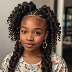 Braided Crown with Twist-Out - Cute Hairstyles