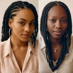 Invisible Locs Over Locs