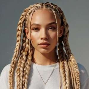 Peekaboo Braids Blonde