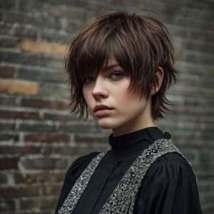 Asymmetrical Fluffy Edgar