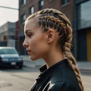 Braided Rat Tail Haircut