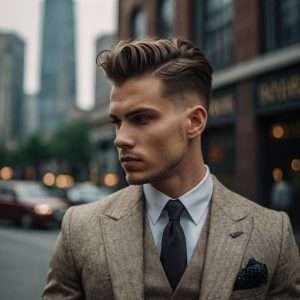 Burst Fade with Old Money Appeal