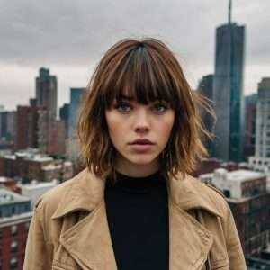 Choppy Bangs - Messy Fringe Haircut