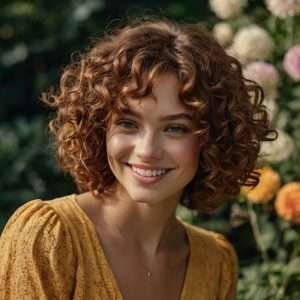 Curly Karen Bob