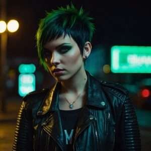 Emo Pixie Cut