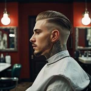 Faded Rat Tail Haircut