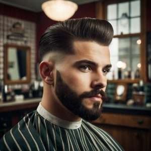 Flat Top Garnacho Haircut