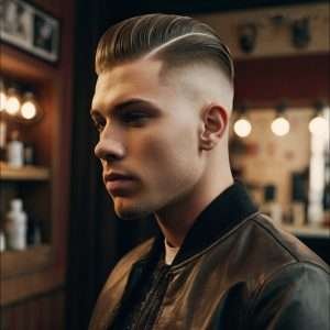 High and Tight Haircut with a Tapered Back