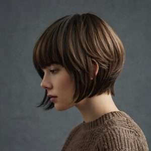 Layered Mushroom Haircut