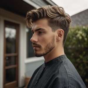 Long Top Garnacho Haircut