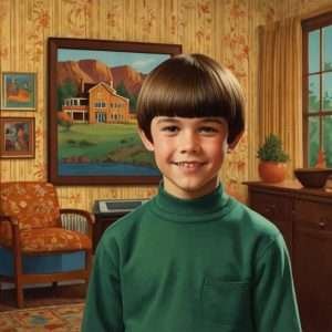Mark Davis Haircut Childhood Style