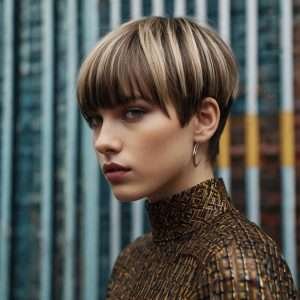 Modern Curtain Haircut