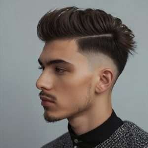 Skin Fade Fluffy Edgar Haircut