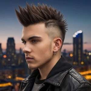 Spiky Garnacho Haircut