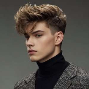 Tapered Fluffy Edgar Haircut