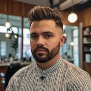 Wings Haircut Suitable for Round Face Shape