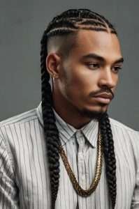 Bold Braided Style Appeal