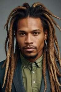 Shoulder-Length Dreadlock Vibes