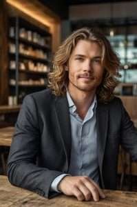Stylish Wavy Vibes - Long Hairstyles for Men