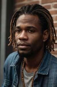 Textured Locs Cool Vibes