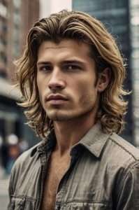 Wavy Layers Modern Mullet