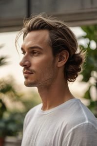 Low Man Bun - Man Bun Hairstyles