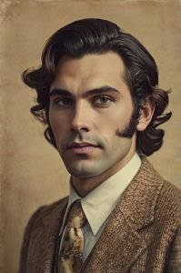 Man Bun with Long Sideburns - Man Bun Hairstyles