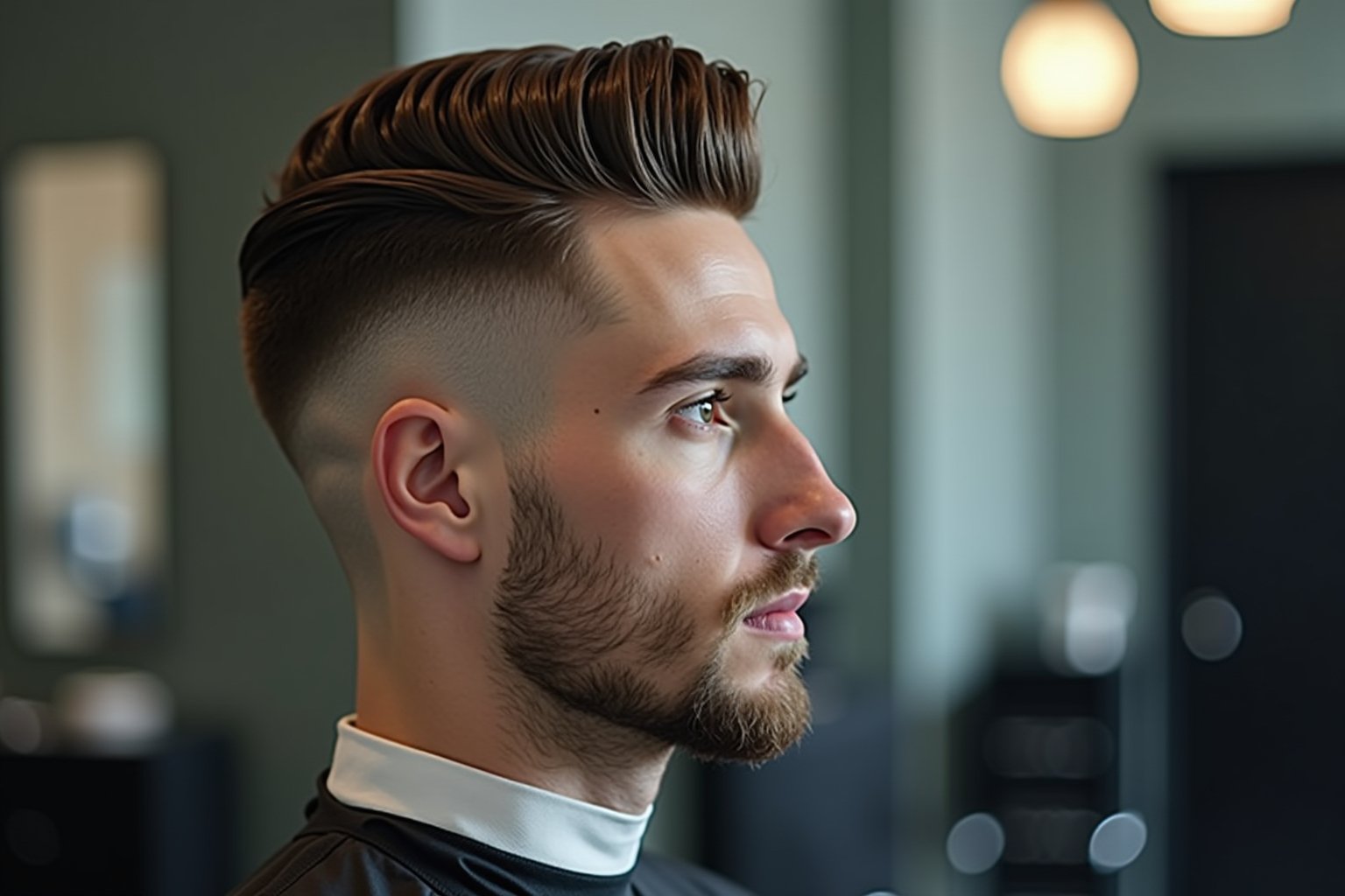 8 Mid Taper Fade Straight Hair Cuts to Try in 2024